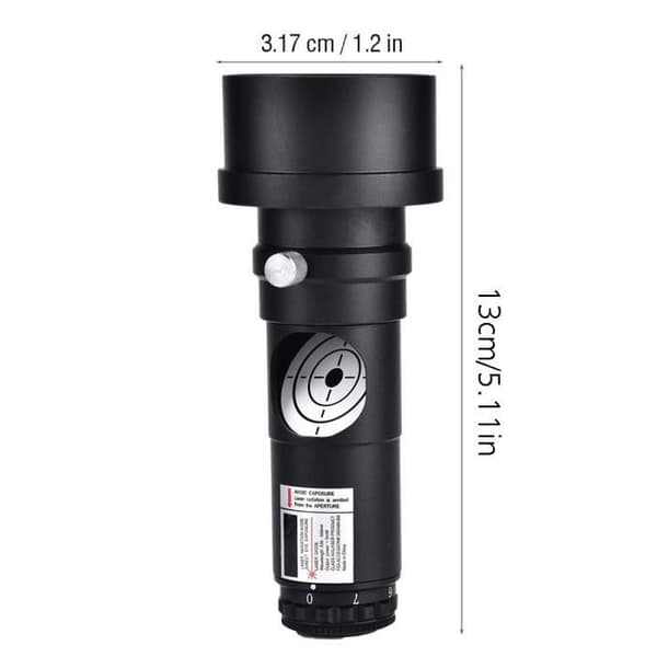 1,25\" Laser Kollimator 2\" Adapter 7 Lysstyrker for Newton-teleskoper
