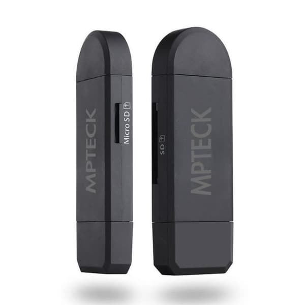 Minneskortläsare - Typ C - 3 i 1 - USB 2.0 - Micro USB - Android-kompatibel