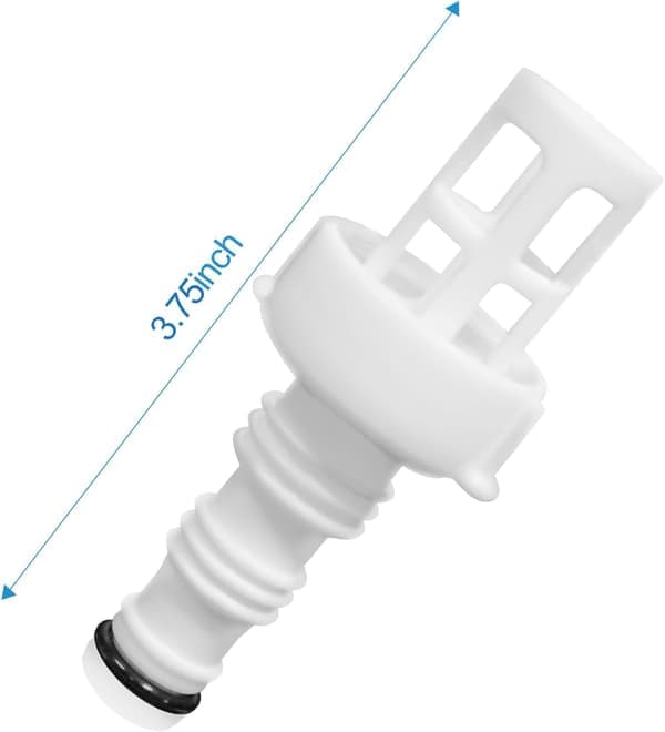 Poolafløbsadapter og poolslangestik - Kompatibel med Intex poolafløbsslangeadapter (2-pak) - Ideel til nem pooltømning