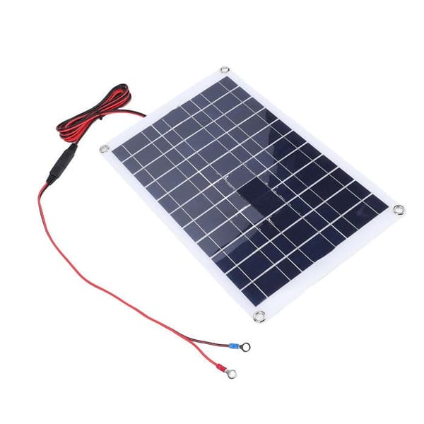 40W solcellepanel – monokrystallinsk sett + MPPT-kontroller – bobil og RV