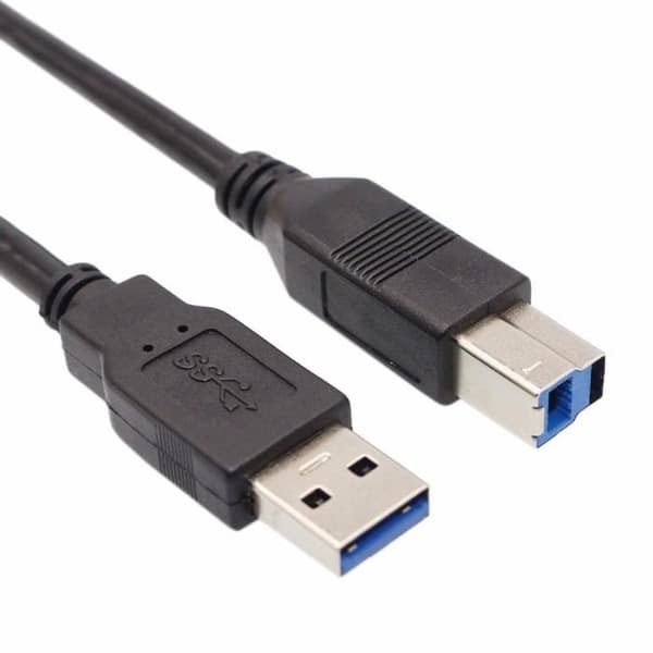 Audio-Video-kabler, USB-printerkabel USB 3.0 Type A han til B han AM til BM scannerkabel 50 CM