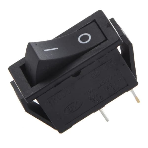 2 x 2-pinners SPST vippebryter 16A-250V 20A-125V