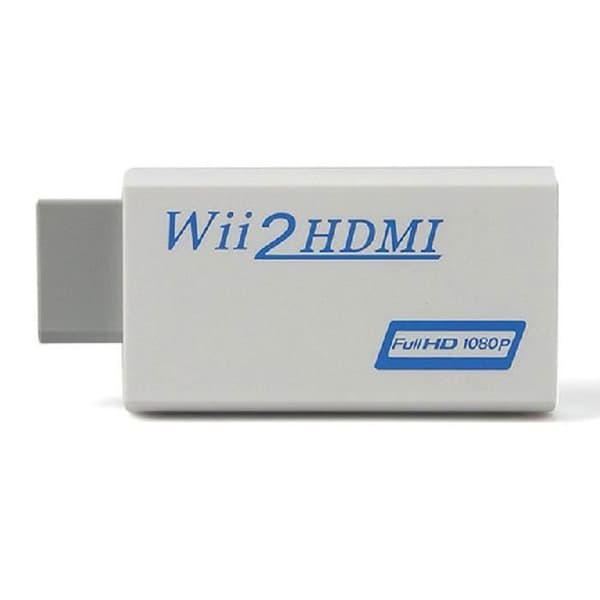 HDMI-konverter - AKOne - Wii - 1080P - Digital video og lyd - Sort