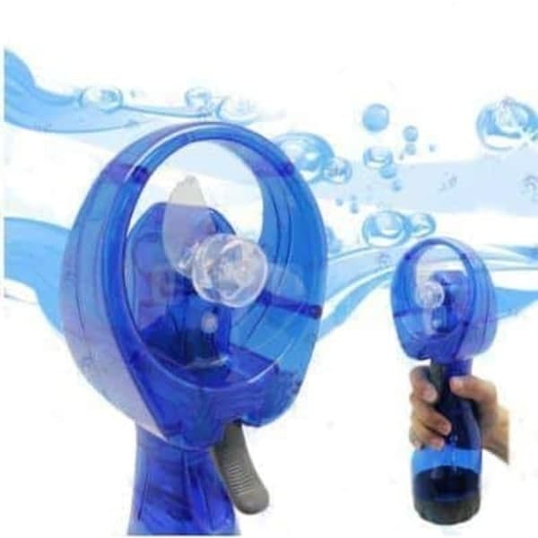 Vandsprayventilator (kølende vanddamp mod varme)