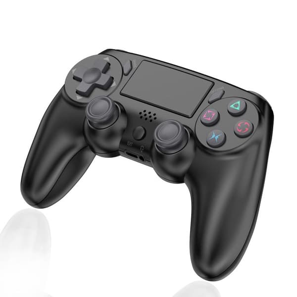 Trådløs kontroller kompatibel med PS4 - Svart