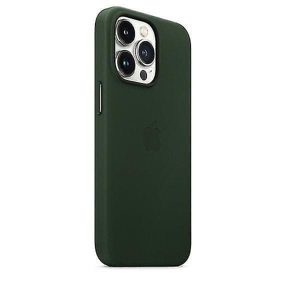 Lædercover til iPhone 13 Pro Lædercover med Magsafe Sequoia Green