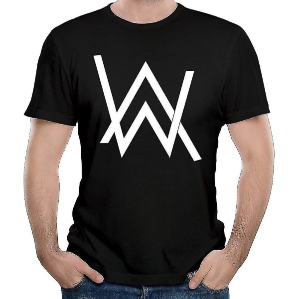 Män Alan Walker-logotyp Faded Mirjamie Cotton Tshirt S