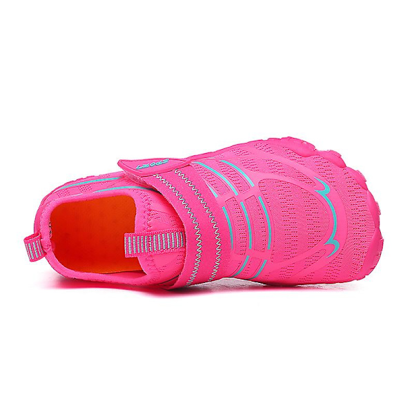 Vattenskor för barn River Walking Shoes Quick Dry River Sea Aqua Sneakers Strandskor 23 Red 36