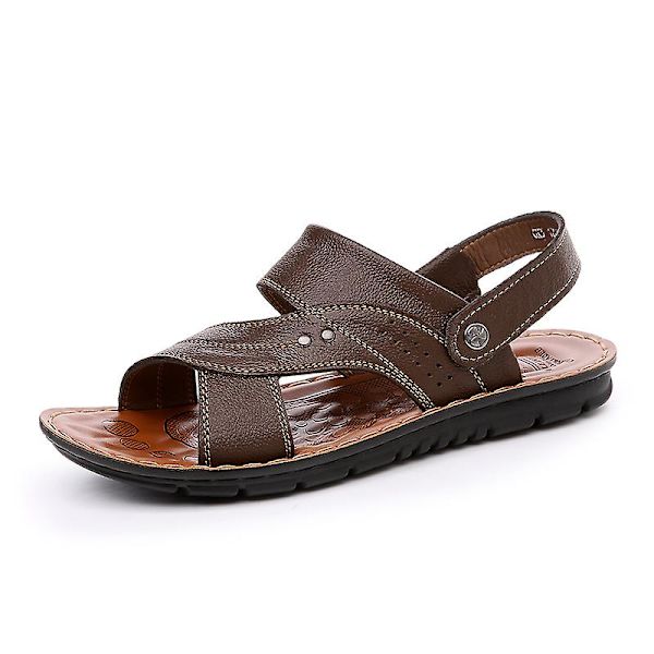 Herrtofflor Sandaler Halkfria strandskor 2C12129-1 Brown 41