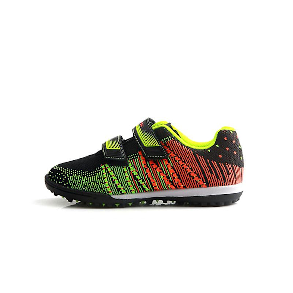 Fotbollsskor för pojkar Spikes Fotbollsskor för ungdomar Stövlar Athletic Sneaker 3Cs77031 Black 34