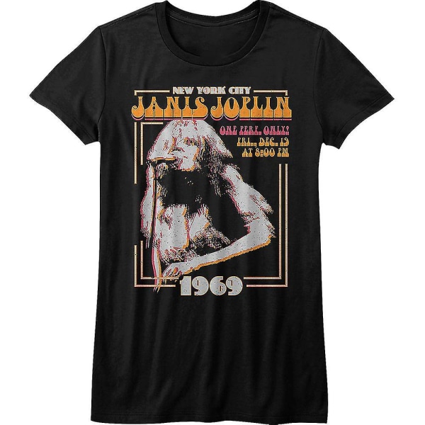 New York City Janis Joplin skjorta för damer L