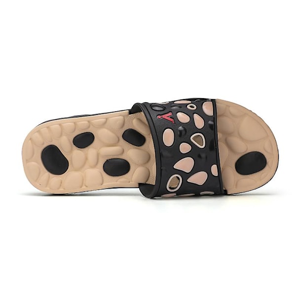Herrskor Massagesula Mjuk Mjuk utomhustofflor Fr260-1 Beige 41