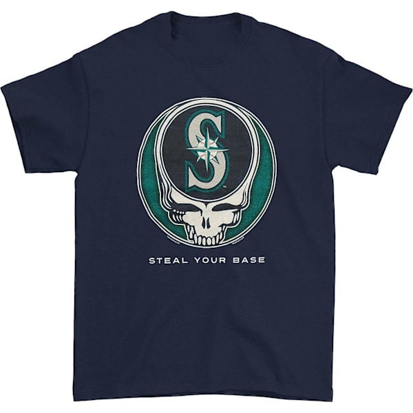 Grateful Dead Seattle Mariners stjäl din bas-t-shirt XXXL