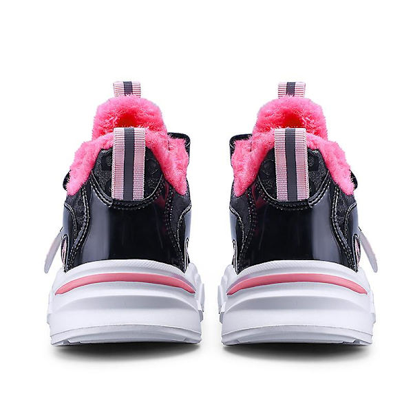 Snösneakers för barn Andas löparskor Mode tjejer Sportskor D2112 Black 34