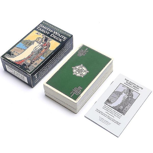 Tarotkort Oracle Card Brädspel 12*7 Smith-waite Tarot Borderless Waite