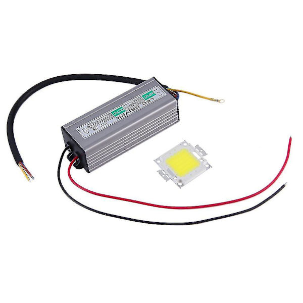 50w Led Smd Chip-lampor med 50w power vattentät LED-drivrutin