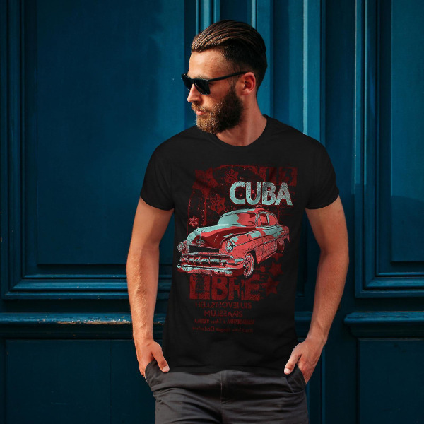 Cocktails Revolution T-shirt för män XL