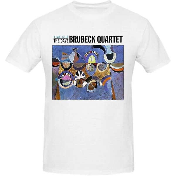 Jstmon The Dave Brubeck Quartet Time Printed Tee Shirts 2XL