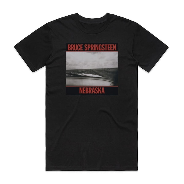 Bruce Springsteen Nebraska T-shirt Svart XL