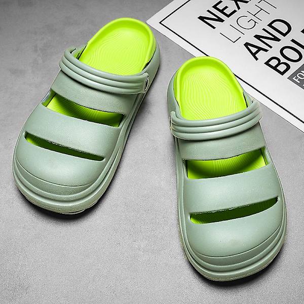 Herr Dam Strandtofflor Mode Sandaler Utomhus Inomhusskor 2766 Green 40-41