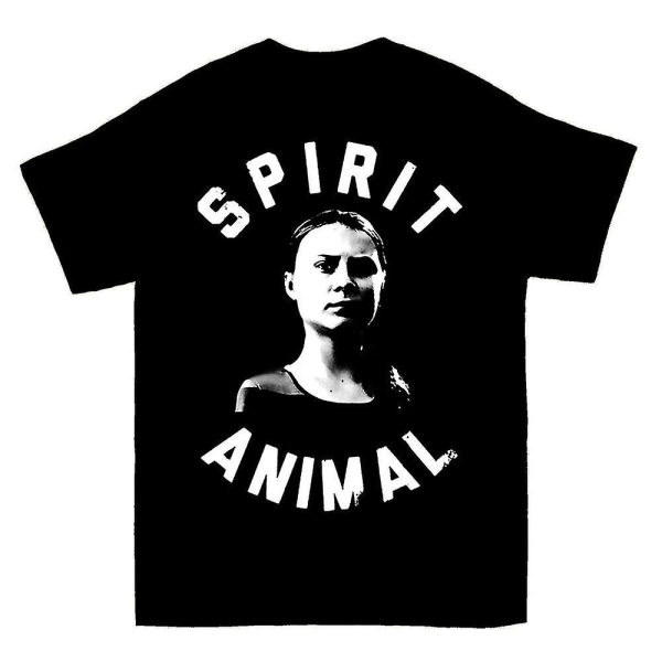 Greta Thunberg Climate Spirit Animal T-shirt M