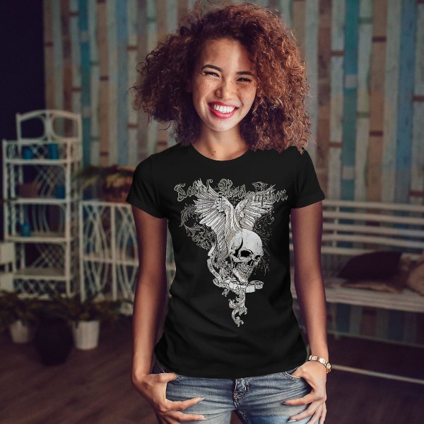Total Coolest Skull Women T-shirt L