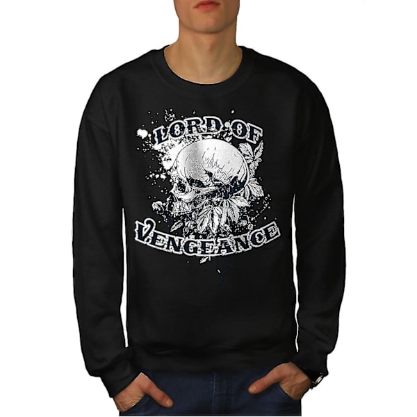 Lord Of Vengeance Skull Men Sweatshirt M