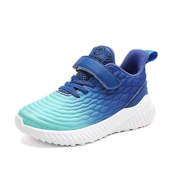 Kids Sneakers Andas löparskor Mode Sportskor 2C775 Blue 32