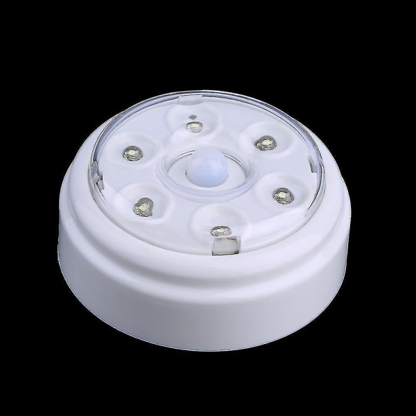 Mode 6 LED-ljus Pir Infraröd Ir Trådlös Auto Sensor Rörelsedetektorlampa