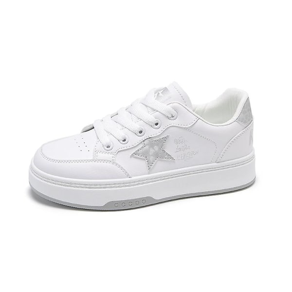 Sneakers för barn Andas löparskor Mode Sportskor G208 White 36