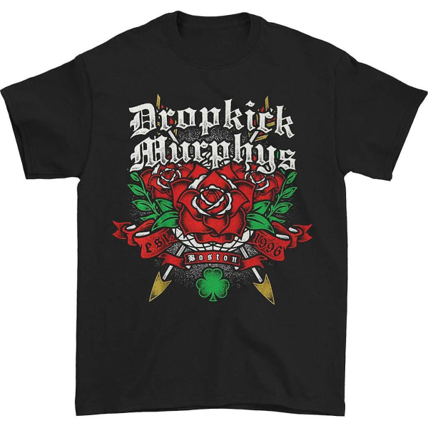 Dropkick Murphys Rose Tattoo Tee T-shirt M