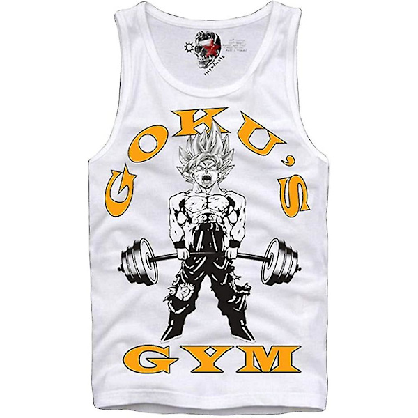 Linneskjorta Träning Go Super Saiyan Dragonball Gym Pump L