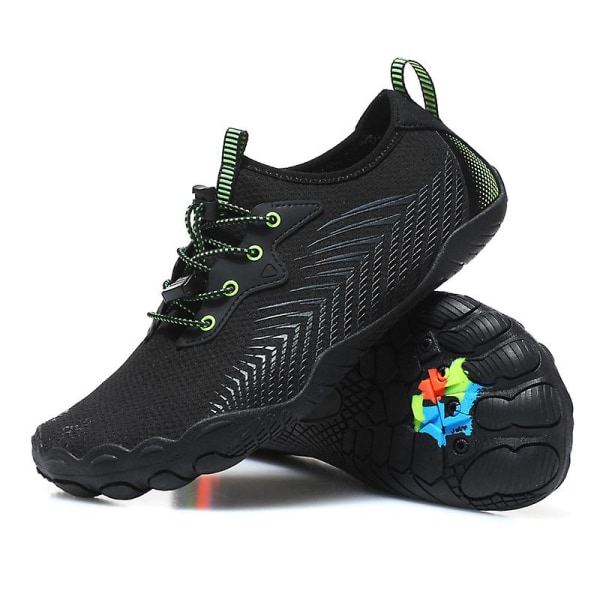 Vattenskor för män Snabbtorkande Sport Aqua Skor 3B977 Black 43