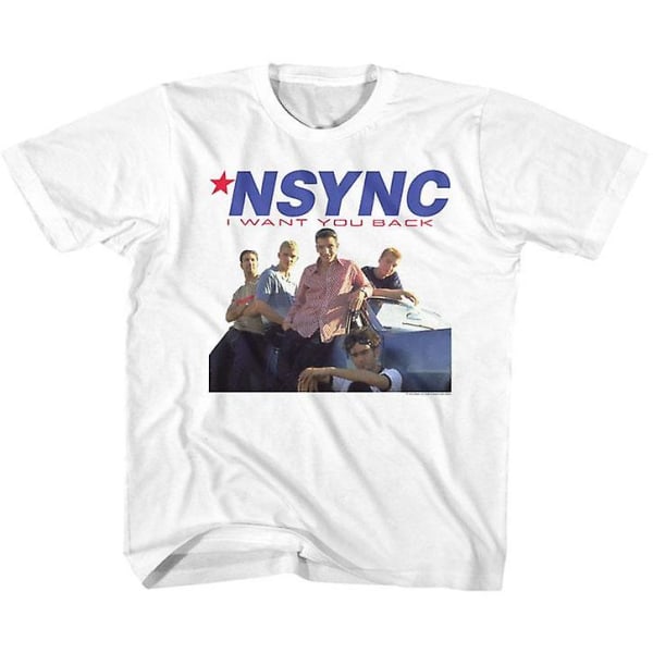 Nsync Want You Back Youth T-shirt M