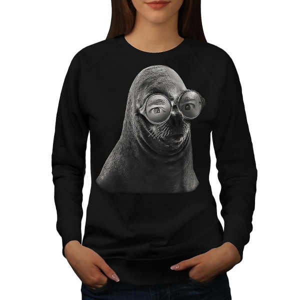 Seal Glasses Beast Women Blacksweatshirt S