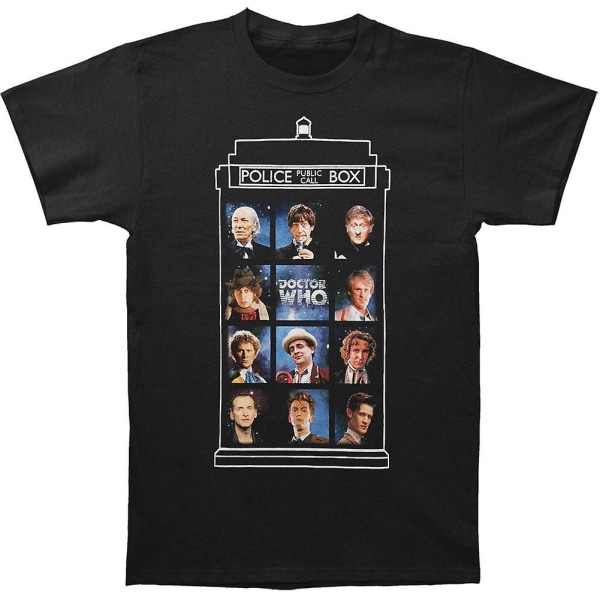 Doctor Who 50 Years 11 Doctors T-shirt L