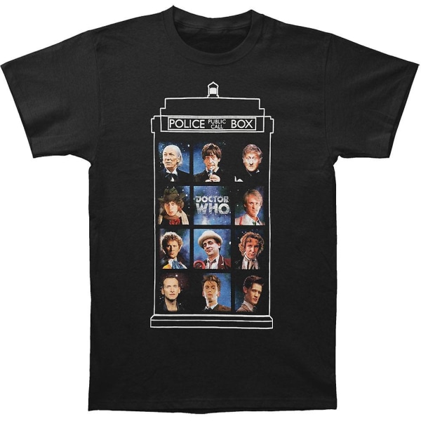 Doctor Who 50 Years 11 Doctors T-shirt XXXL