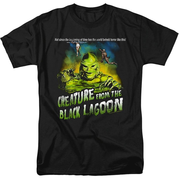 Tagline Creature From The Black Lagoon T-shirt S