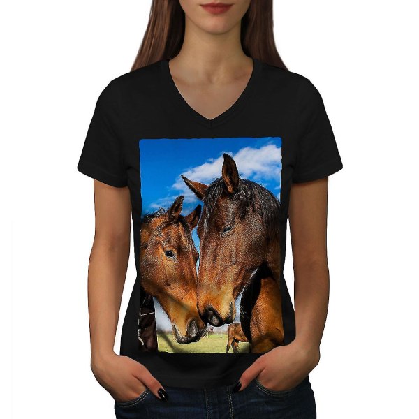 Foto Animal Horse Women T-shirt XXL