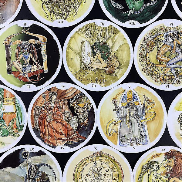 New Style Circle Of Life Tarotkort Pdf Guidning Deck Divination Underhållning Fest Brädspel Stöder Partihandel 78st78st Tt30