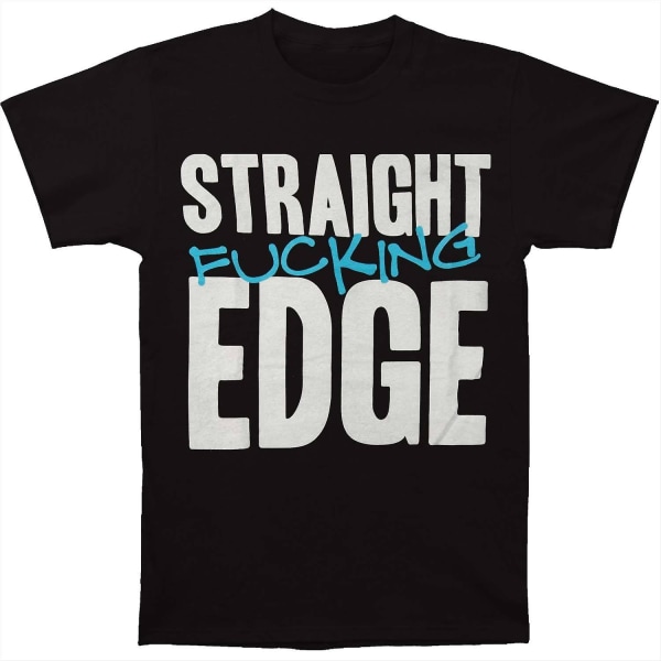 1981 Kläder Straight Fucking Edge T-shirt L