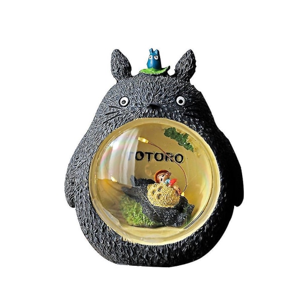 Hayao Miyazaki Totoro Night Light Lamp Dekoration Hantverk