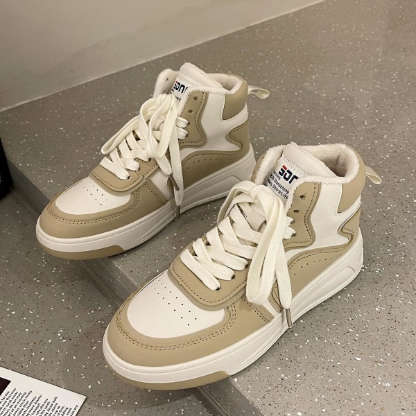 Damsneakers Andas löparskor Mode Sportskor K835 Khaki 40