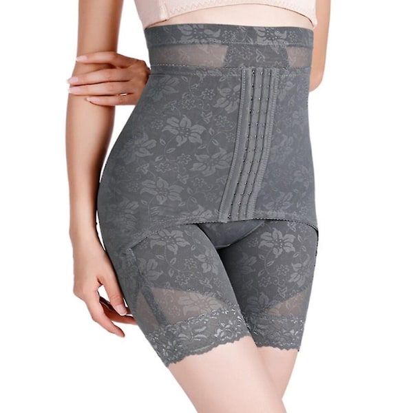 High Waist Shapewear Power Shorts Kompression High Waisted Body Shaper Trosor Shapewear Dam Magkontroll Höftlyftsbyxor, svart XXXL