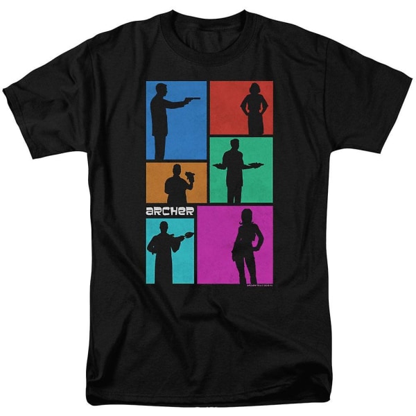 Archer Silhouettes Vuxen T-shirt L