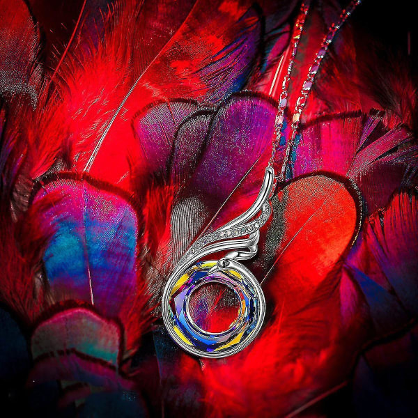 1 st smycken för kvinnor, silverhalsband för kvinnor, symbol för tur och förnyelse Jiujiuso