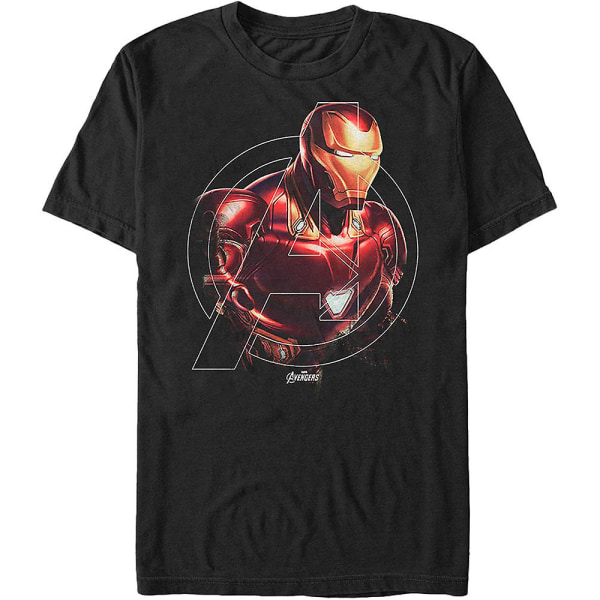 Avengers logotyp Iron Man T-shirt S