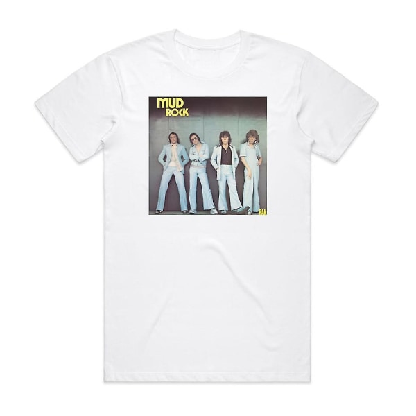 Mud Mud Rock T-shirt Vit M