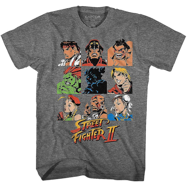 Player Select Street Fighter Ii T-shirtkläder