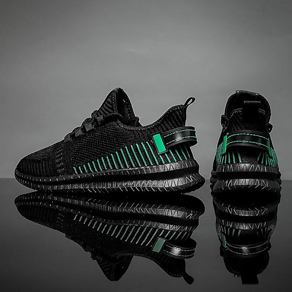 Flying Knit Herrskor Andas löparskor Fr553 Green 41